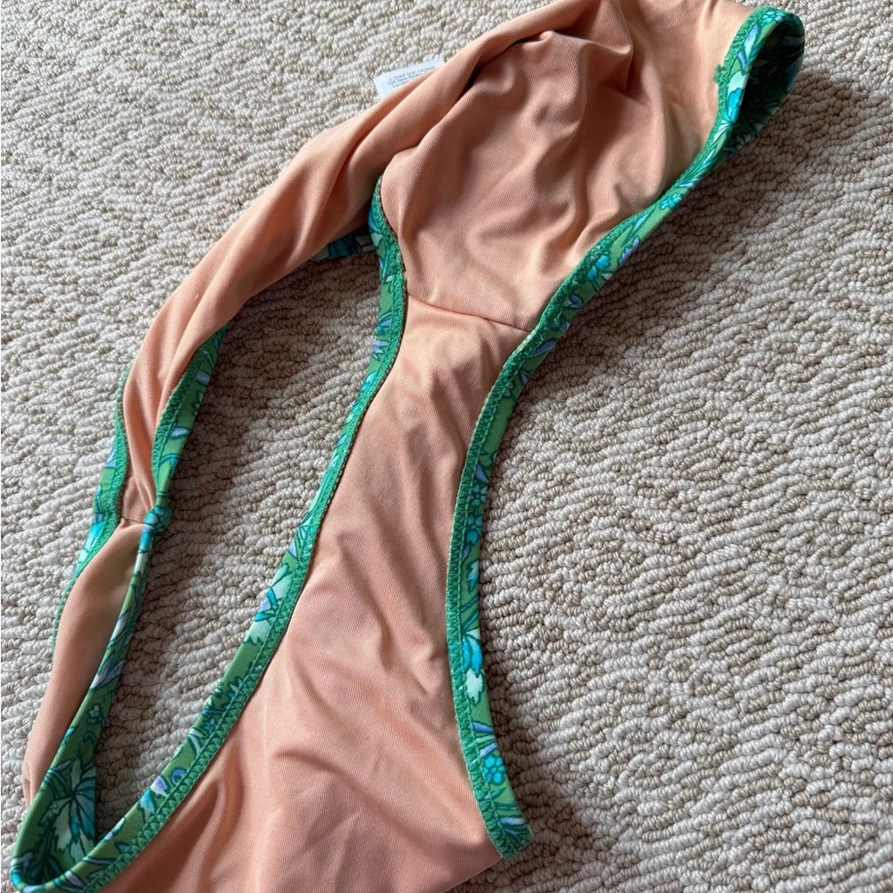 J. Crew Green Floral Bikini Set - Picture 10 of 12